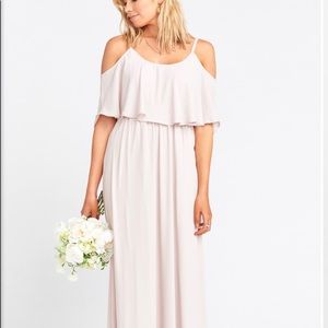 Show Me Your Mumu Caitlyn Ruffle Maxi Dress